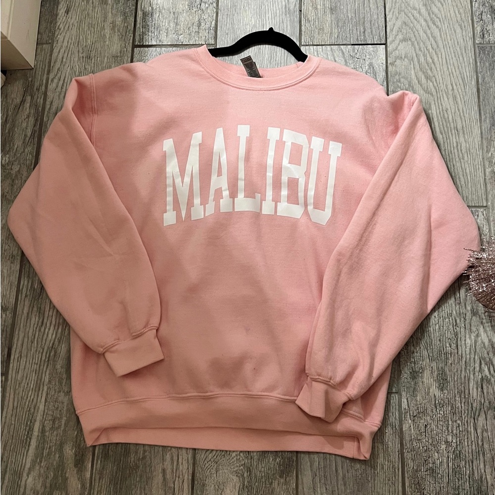 Pink crewneck